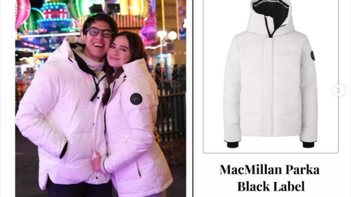 OOTD MAHAL - Dalam momen itu, El Rumi tampak modis dengan Chelsea Parka Black Label berwarna putih yang serasi dengan busana Syifa Hadju.