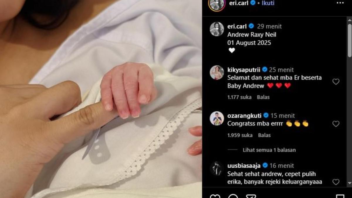 ARTI NAMA ANAK ERIKA CARLINA - Erika Carlina melahirkan. Arti nama anak Erika Carlina bermakna positif.