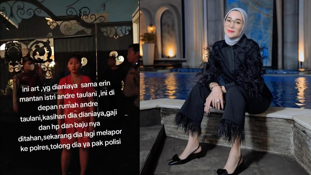 ERIN DILAPORKAN PENGANIAYAAN - Erin mantan istri Andre Taulany bantah tuduhan menganiaya ART