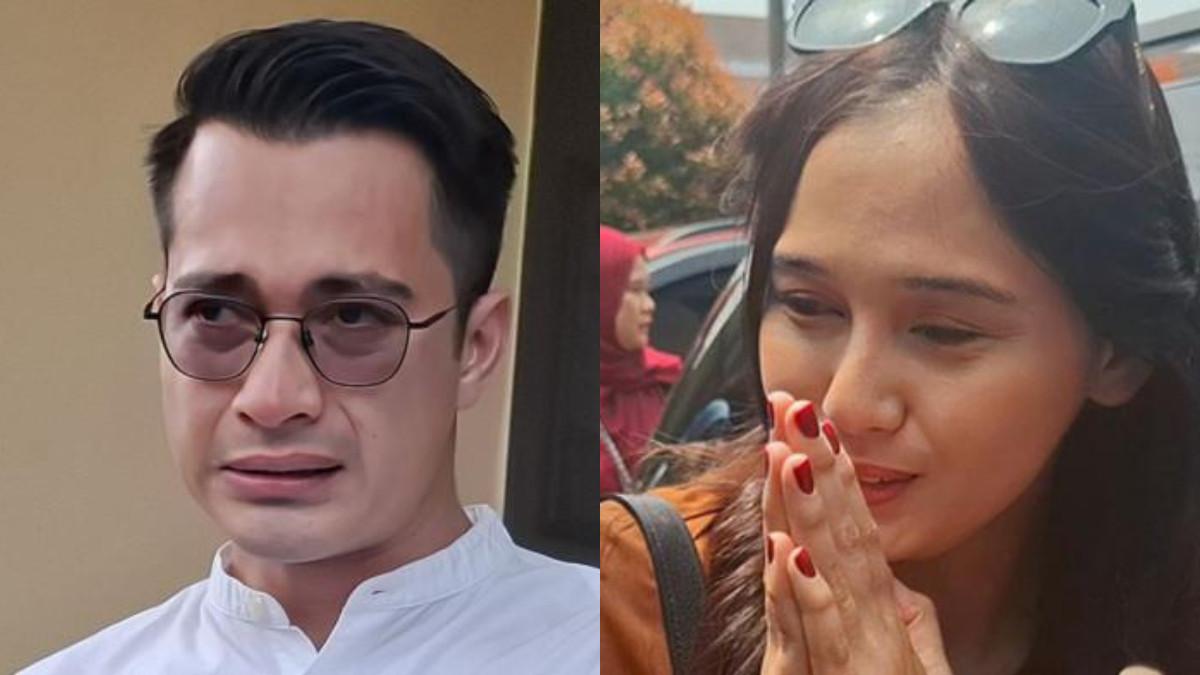 MENANGIS - 'Salah saya banyak' tangisan Eza Gionino diceraikan Meiza Aulia, ingin rujuk, minta doa terbaik.