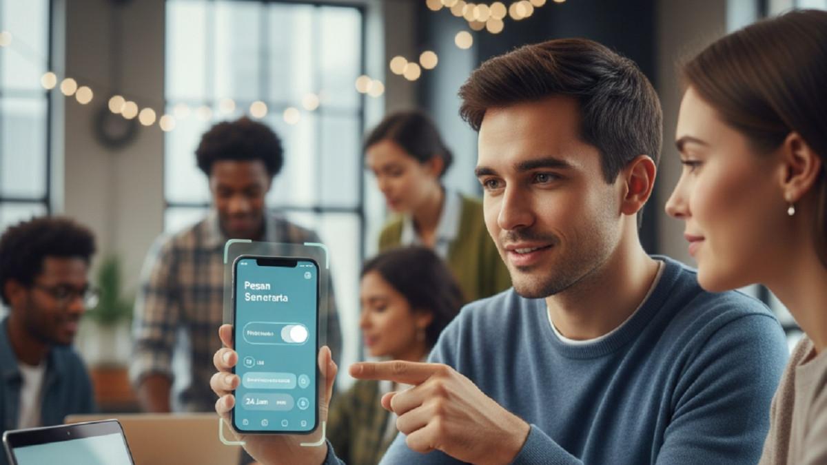 FITUR PESAN SEMENTAR - WhatsApp memungkinkan chat terhapus otomatis dalam jangka waktu tertentu sehingga memori lebih hemat.