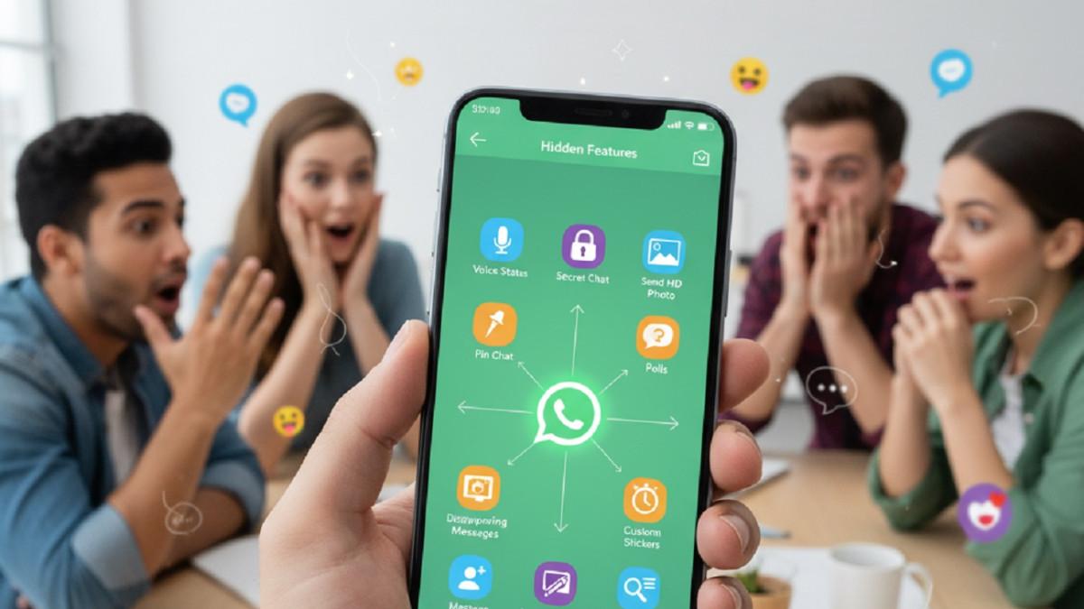 FITUR TERSEMBUNYI - Bukan sekadar kirim pesan, 10 fitur tersembunyi WhatsApp ini wajib kamu coba biar pengalaman chatting lebih maksimal