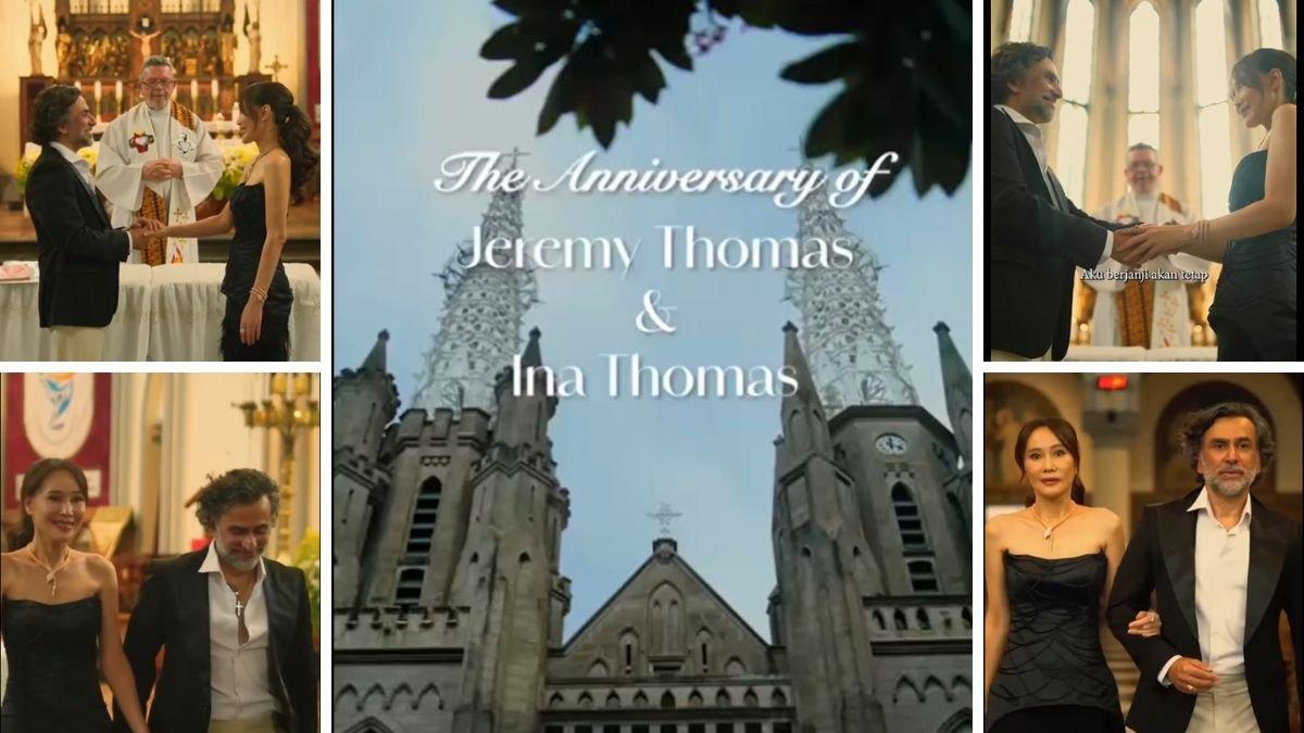 5 Fakta Pernikahan Jeremy Thomas dan Ina Indayanti, Arungi Bahtera Rumah Tangga Selama 28 Tahun!