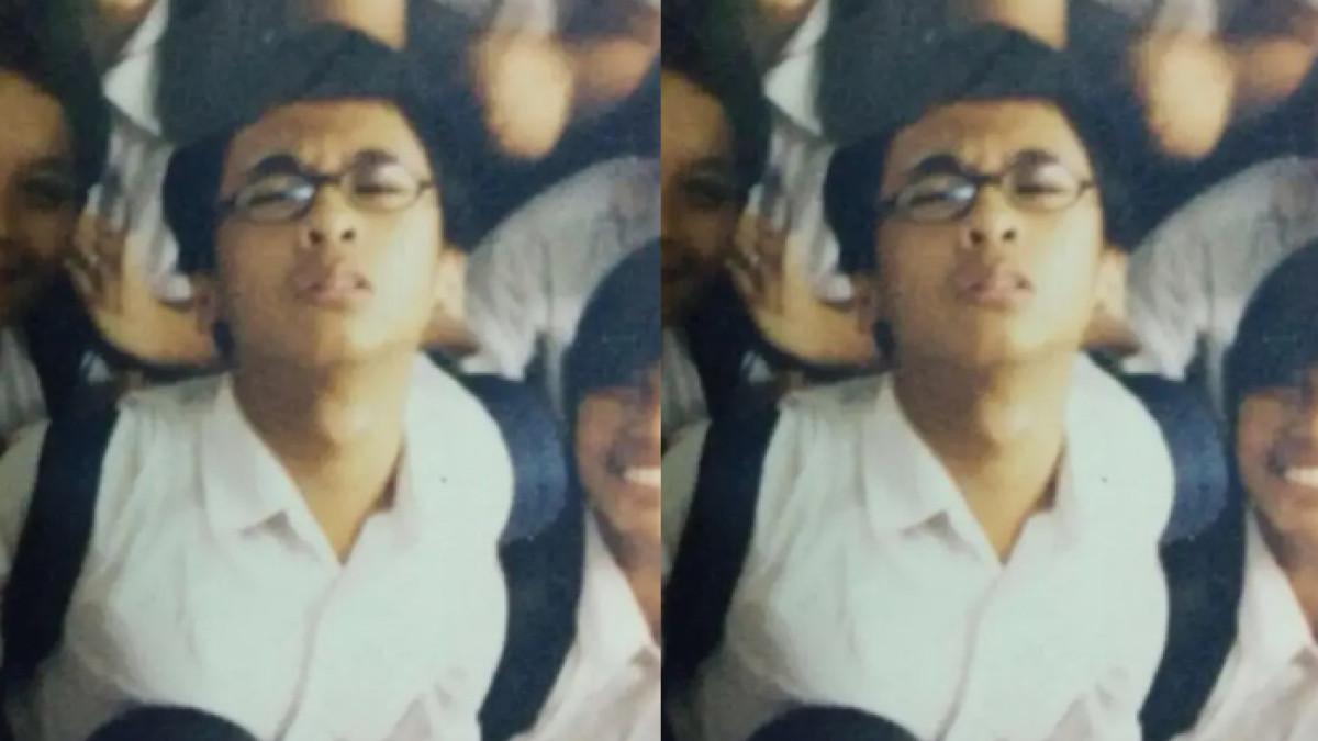 FOTO MASA SMA - Foto Raditya Dika semasa SMA, nggak jaim bagikan potret lucunya.