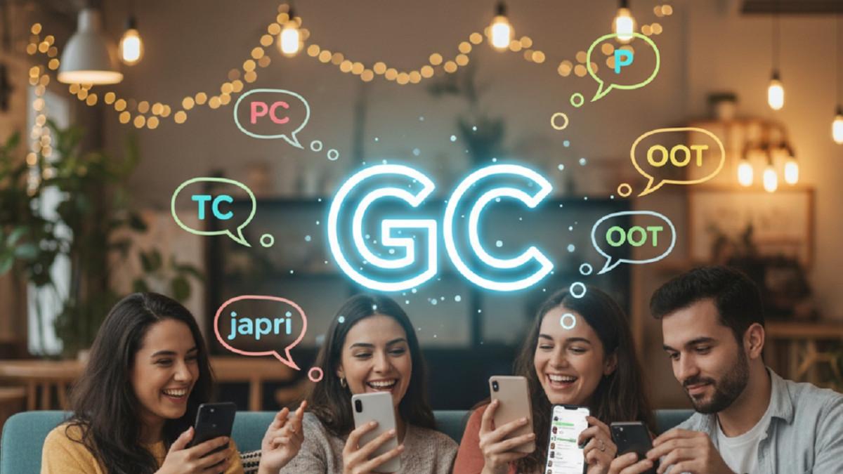 Arti kata GC di WhatsApp yang sering dipakai anak muda, ternyata punya