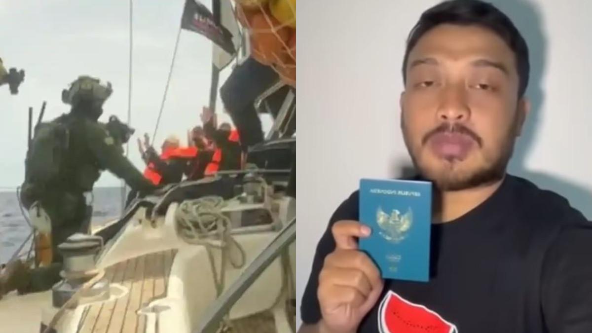 Kapal misi kemanusiaan Global Sumud Flotilla yang membawa bantuan untuk warga Gaza dicegat Israel, 5 jurnalis WNI turut diamankan.