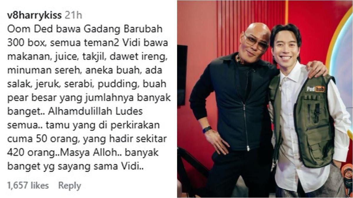Harry Kiss mengungkapkan bahwa sosok Deddy Corbuzier memiliki peran yang sangat berarti dalam kehidupan putranya.