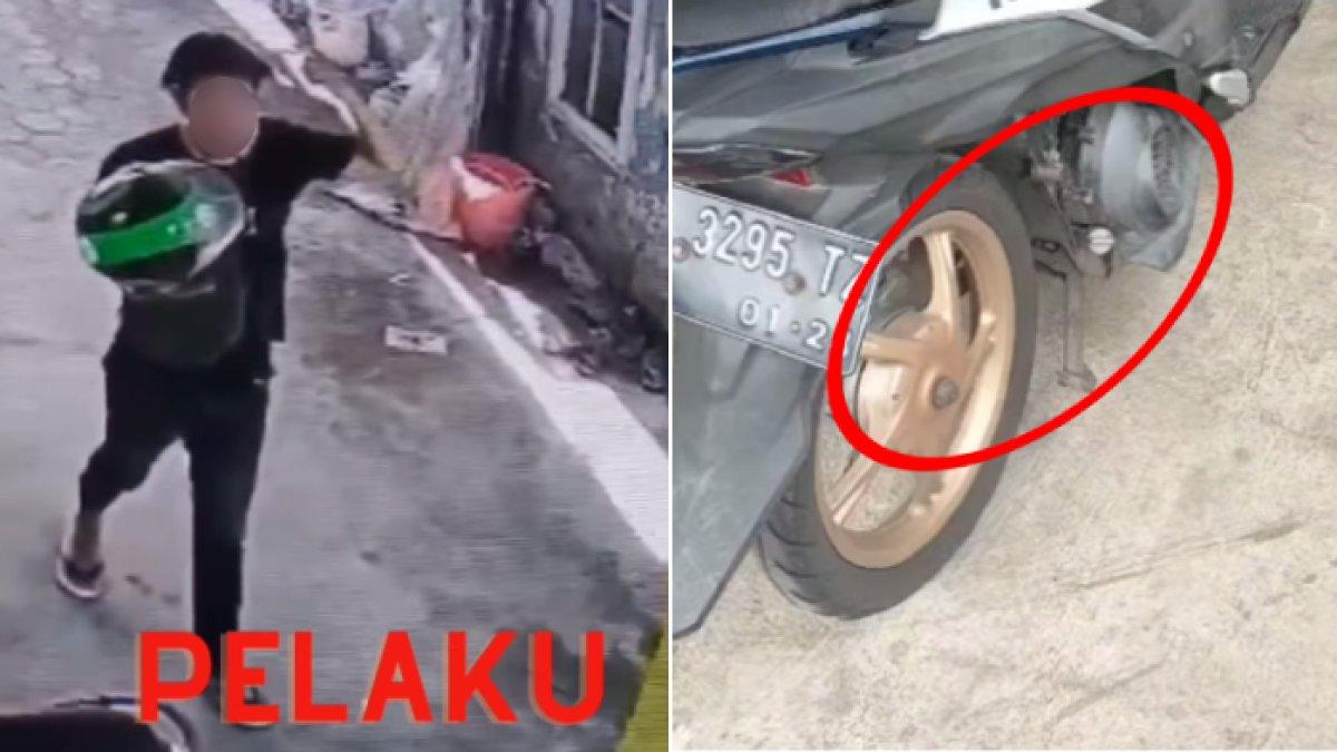 DETIK-DETIK Pelaku Pencurian Knalpot di Makassar Beraksi, Sasar Kos Mahasiswa, Sekali Langsung 4!