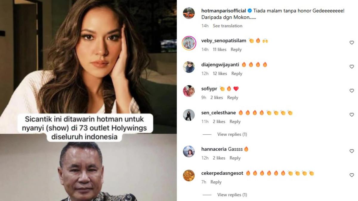 Hotman Paris sempat menawari Raisa untuk tampil di 73 outlet Holywings disertai sindiran tajam ‘mokondo’ yang diduga ditujukan untuk Hamish Daud.