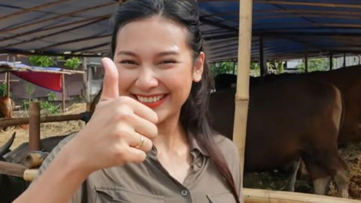 BERI REAKSI - Indah Permatasari bereaksi usai harta suaminya disindir sang ibu, Nursyah.