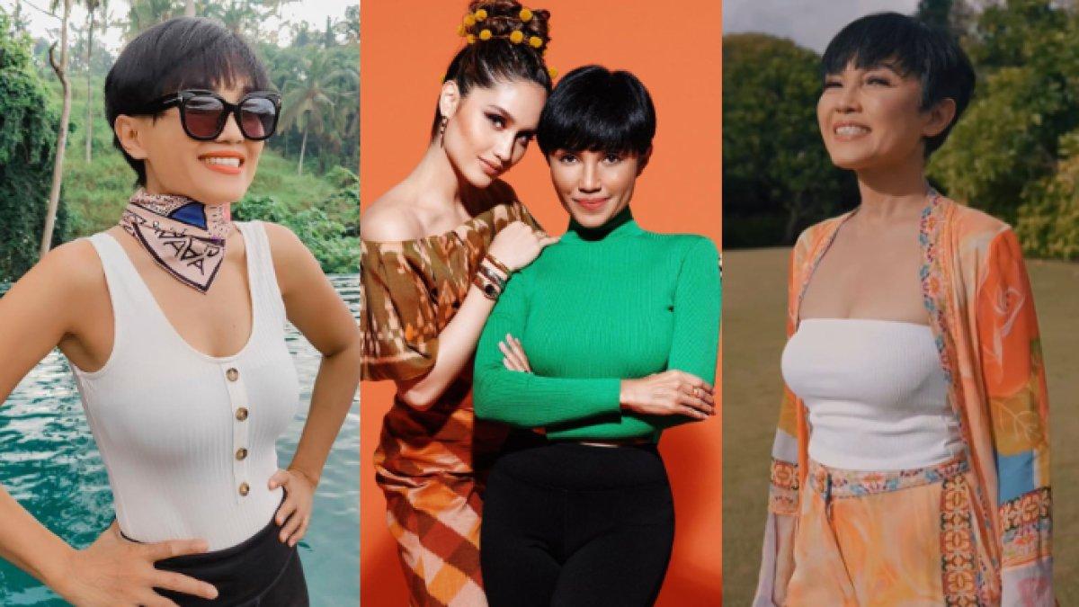 5 Potret Herdiana Kiehl Ibu Cinta Laura, Tampil Modis & Gaya Rambut Bondol bak ABG, Padahal Umur 60!