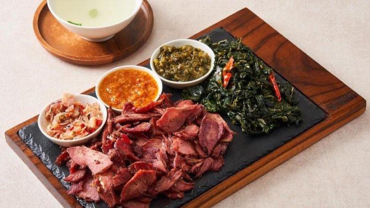 SEILERA JAKARTA - Menu sei sapi di Seilera Jakarta untuk makan siang enak.