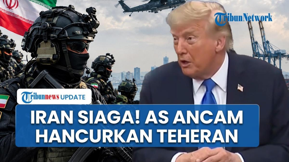 KONFLIK TIMUR TENGAH - Iran sebut AS sedang bersiap menyerang negaranya lagi, ancam bakal membalas