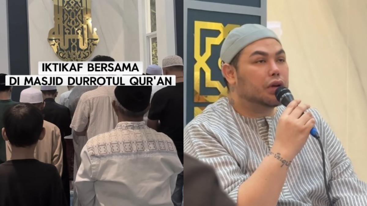 Di penghujung Ramadan, Ivan Gunawan memilih menjalani ibadah itikaf di masjid yang baru ia dirikan sendiri.