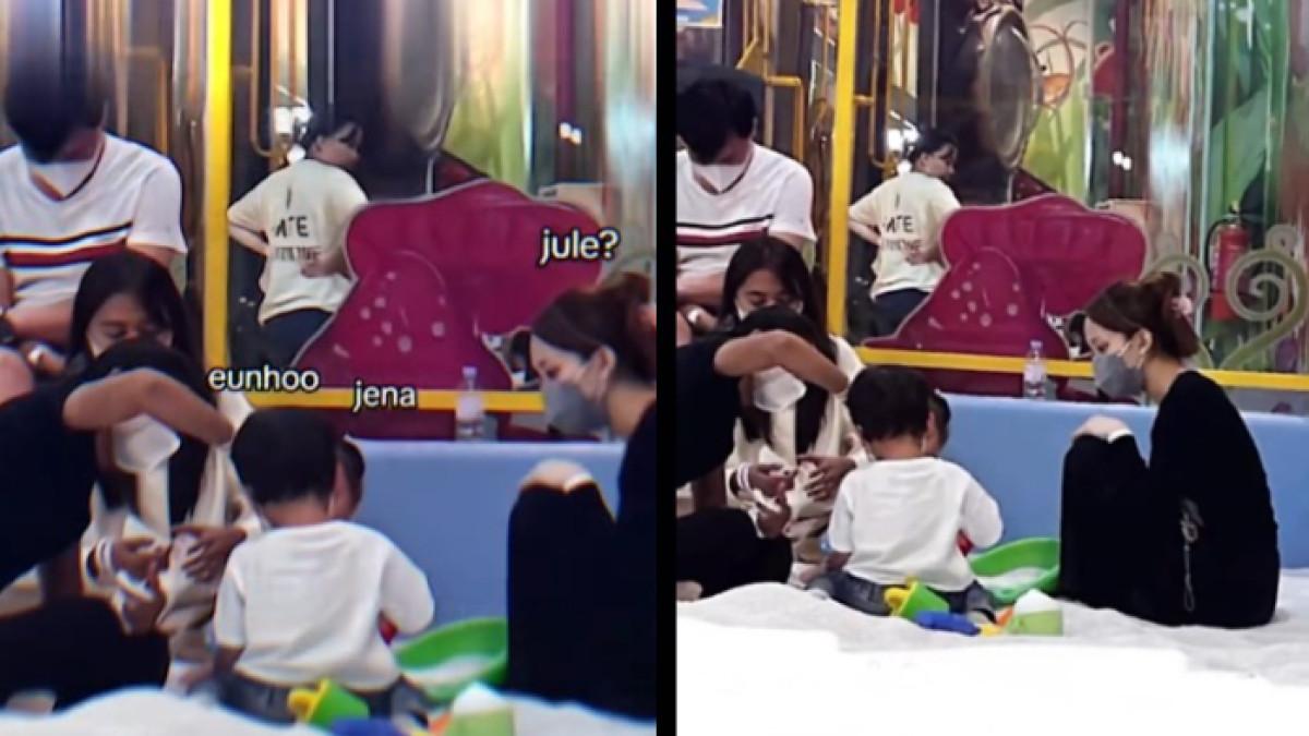 Jule tiba-tiba menjadi sorotan setelah kepergok tengah menghabiskan waktu bersama Trio Na. Kini tak lagi mengenakan hijab.
