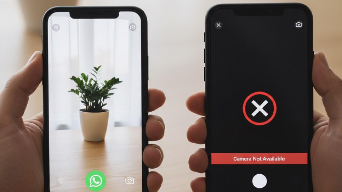 KAMERA RUSAK - Masalah WhatsApp tak bisa akses kamera, jangan panik! ini trik perbaikannya agar bisa dipakai lagi tanpa ribet