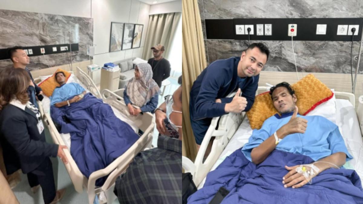 Kamar perawatan Fahmi Bo tampak mewah dan nyaman, jauh berbeda dari kehidupan sederhananya sebelumnya.