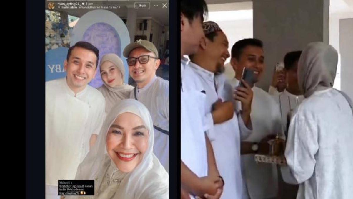 Keberadaan sosok politisi Kevin Gusnadi di rumah Ayu Ting Ting, dicapture Selasa (19/5/2026). Terekam perlakuan Umi Kalsum kepada kekasih pedangdut Ayu Ting Ting.