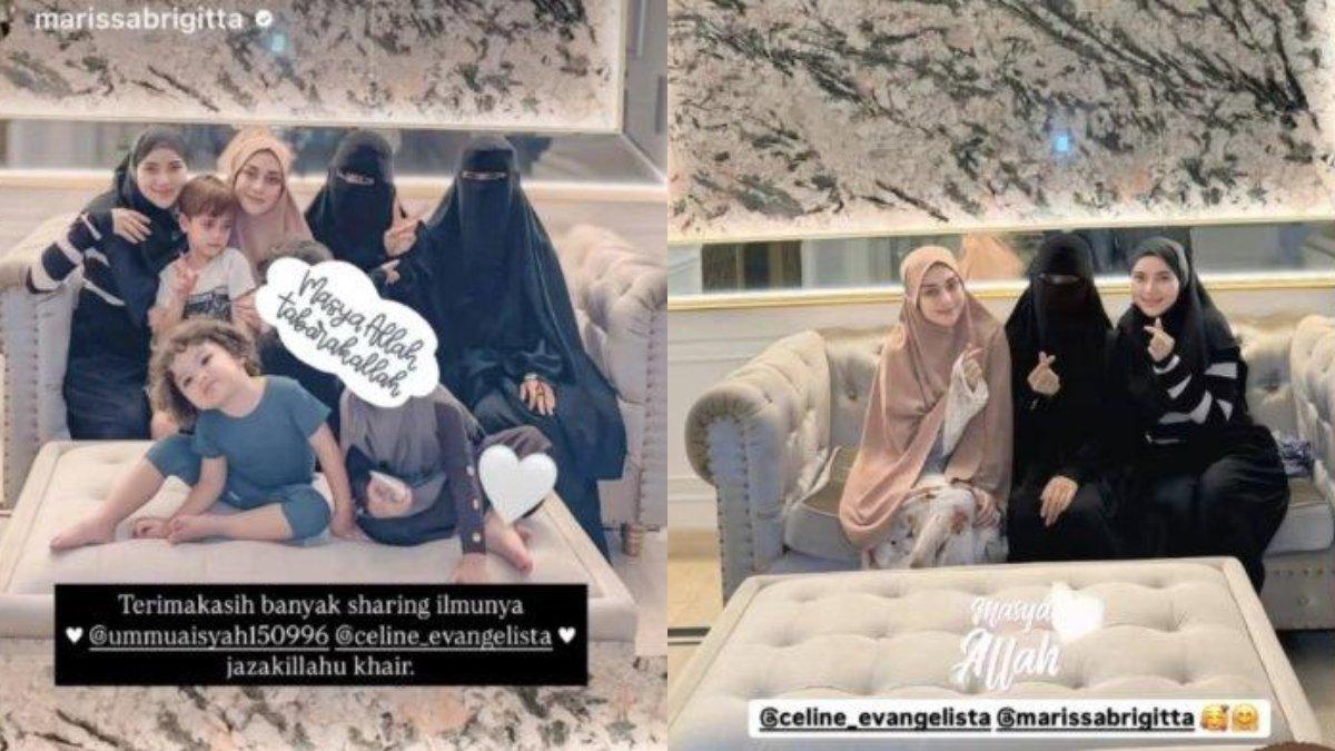 Kegiatan Celine Evangelista Jadi Mualaf, Pertemanan Berubah, Janda Stefan William Jauh dari Artis