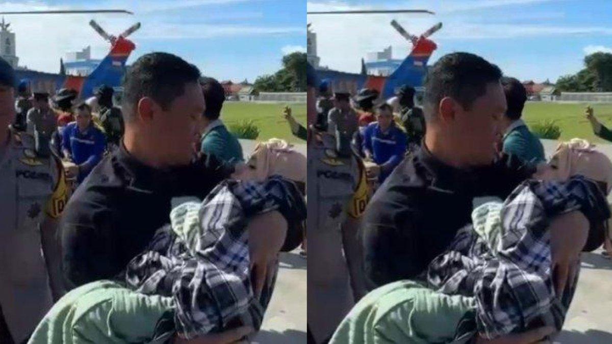 Aksi Heroik Ibu Bertaruh Nyawa Selamatkan Anaknya yang Lumpuh dari Bencana Longsor di Luwu Sulsel