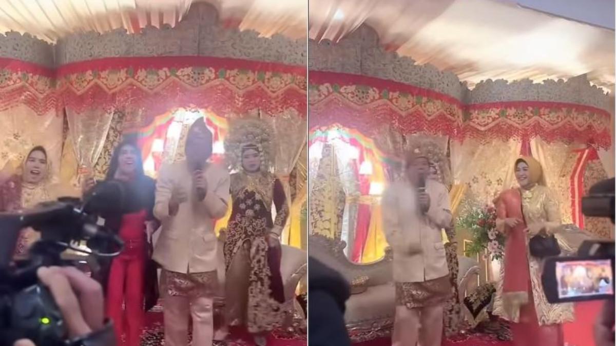 KEMBALI AKUR - Kiwil mendapat sindiran dari istri dan mantan istrinya lewat lagu yang diputar, namun justru menambah keceriaan.