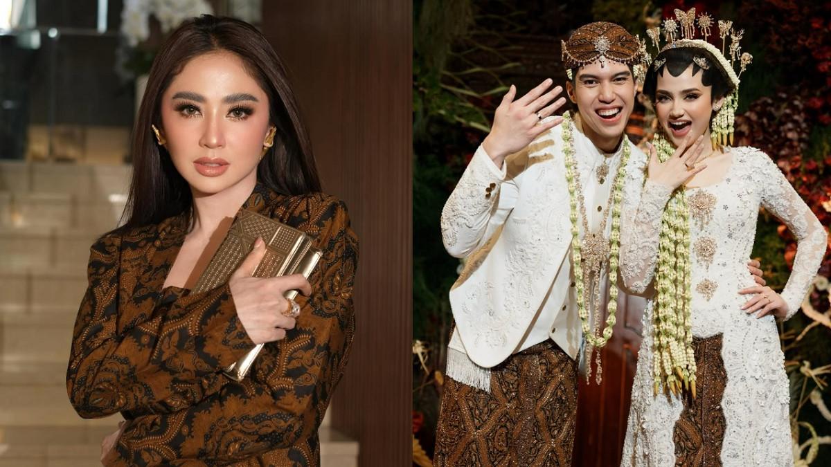 PERNIKAHAN EL RUMI - Kolase potret Dewi Perssik dan pernikahan El Rumi dan Syifa Hadju