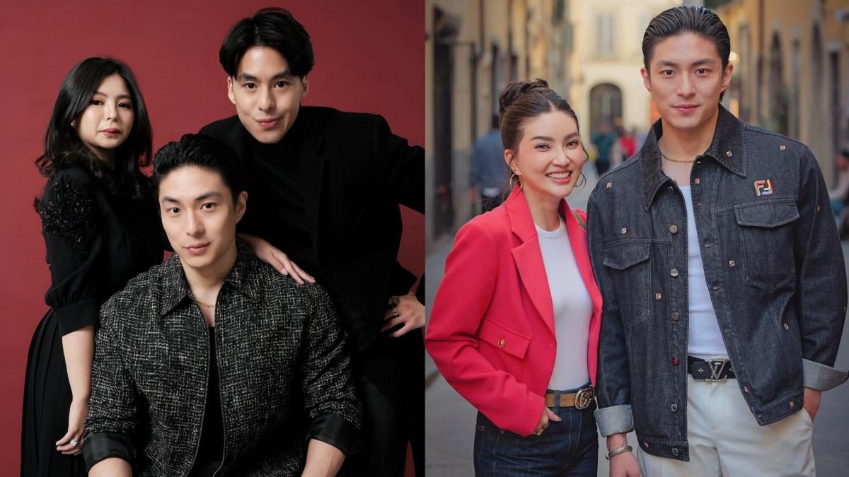 PACAR BARU SARWENDAH - Kolase potret Giorgio Antonio bersama keluarga dan bersama Sarwendah