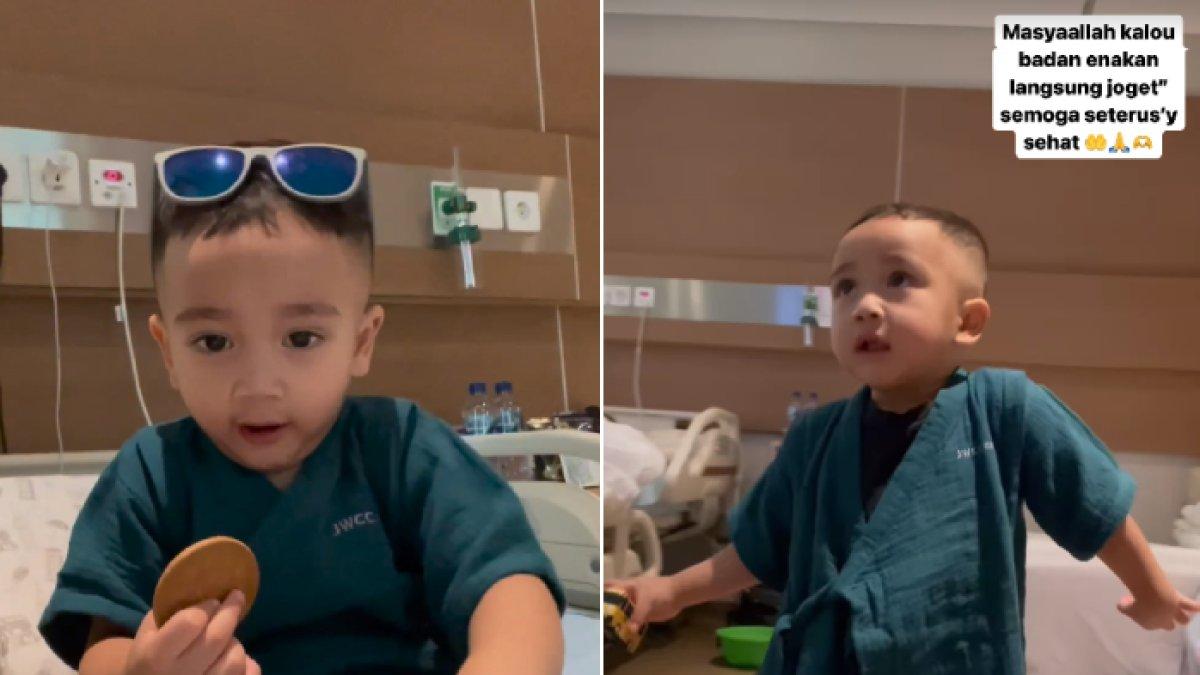 UPDATE Kondisi Rayyanza Cipung yang Dirawat di Rumah Sakit, Sus Rini: Badan Enak Langsung Joget!