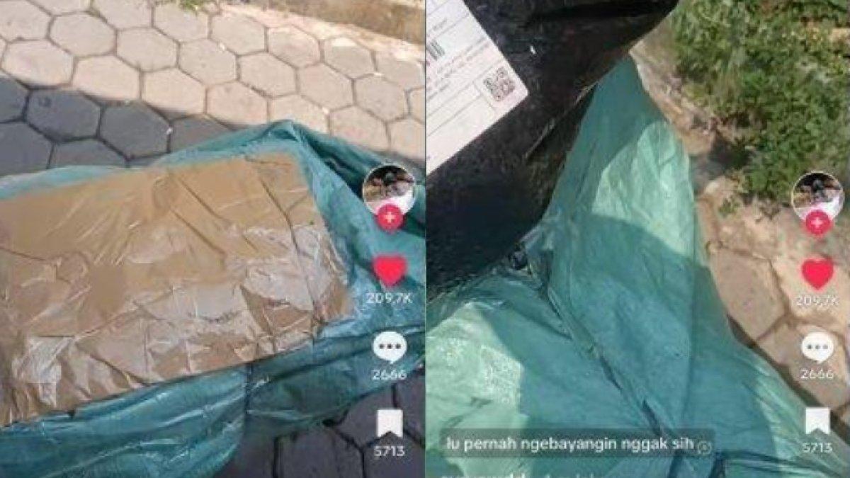 KOCAK! Kurir di Depok Kebingungan Dapat Orderan Paket Sepeda Motor: Gimana Cara Kirimnya?