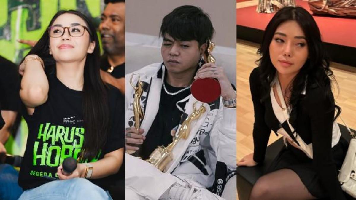 JAWAB ISU PACARAN - Kolase Lula Lahfah, Reza Arap dan Wendy Walters dicapture Selasa (5/8/2025).