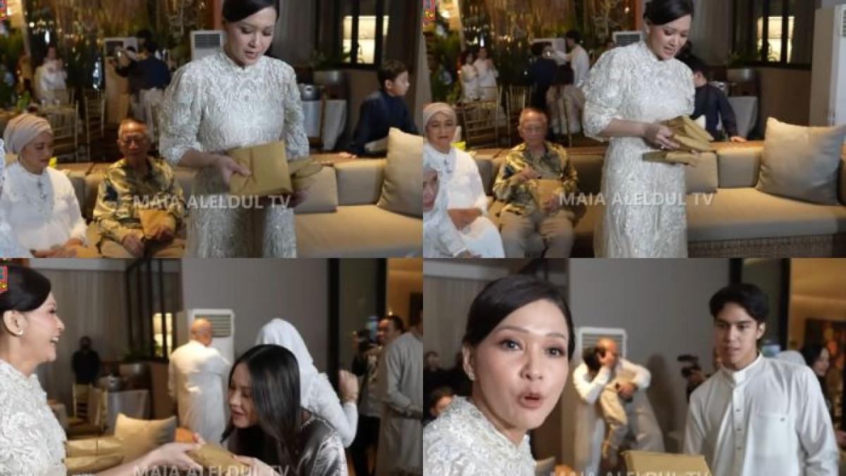 Momen Maia Estianty Beri THR Tebal kepada Anak-anak dan Menantu