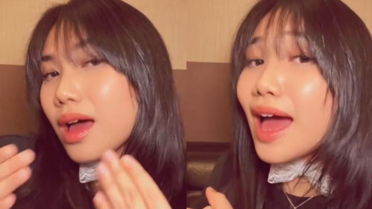 MUNCUL LAGI - Marsella Aprilia tuai sorotan usai mengunggah video di TikTok usai perceraian Prarama Arhan dan Azizah Salsha.