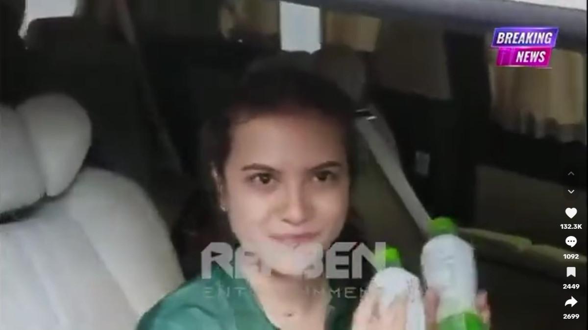 REAKSI MARSHA ARUAN - Marsha Aruan memberikan komentar mengenai kabar lamaran antara El Rumi dan Syifa Hadju.