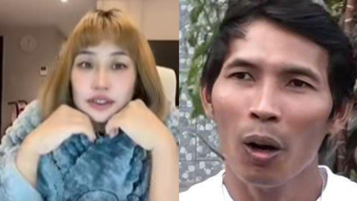 ARYA PINKAN CERAI - Michelle Ashley menunjukkan reaksi lega dan antusias saat Pinkan Mambo sang ibunda mengumumkan telah berpisah dengan Arya Khan.