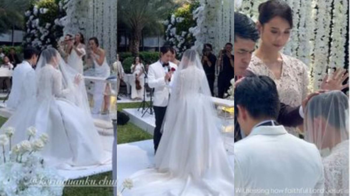AMANDA MENIKAH - Amanda Manopo dan Kenny Austin mengucap janji suci dalam pemberkatan pernikahan yang digelar dengan penuh kehangatan.