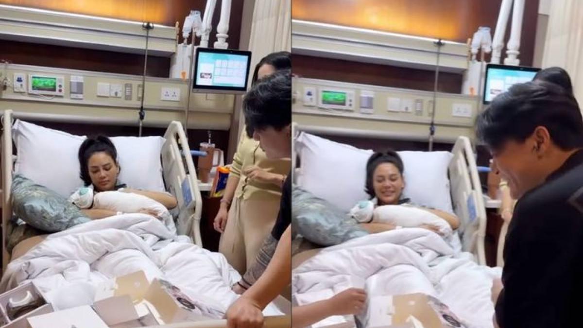 DJ BRAVY TEMANI ERIKA CARLINA - Momen DJ Bravy temani Erika Carlina kasih ASI ke baby Andrew.