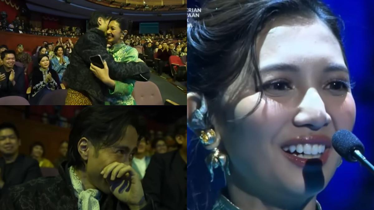 Momen Sheila Dara menang di FFI 2025, Vidi Aldiano menangis haru.