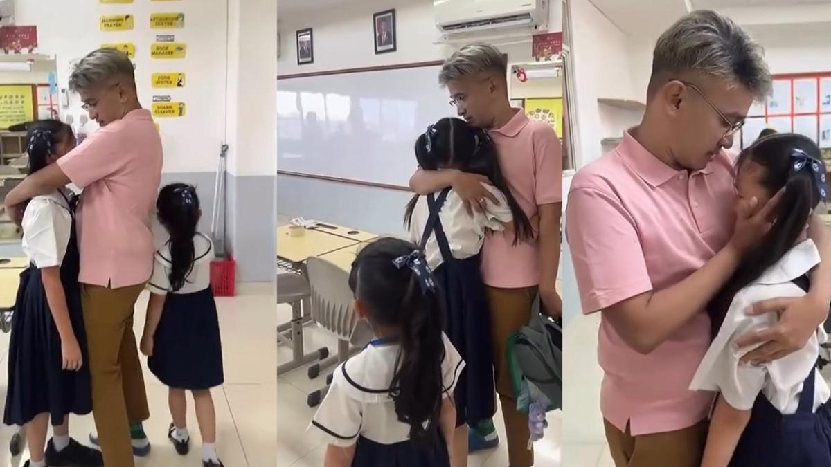 KONFLIK RUBEN ONSU - Momen hangat ketika Thalia menangis mengaku rindu ke Ruben Onsu di sekolahnya