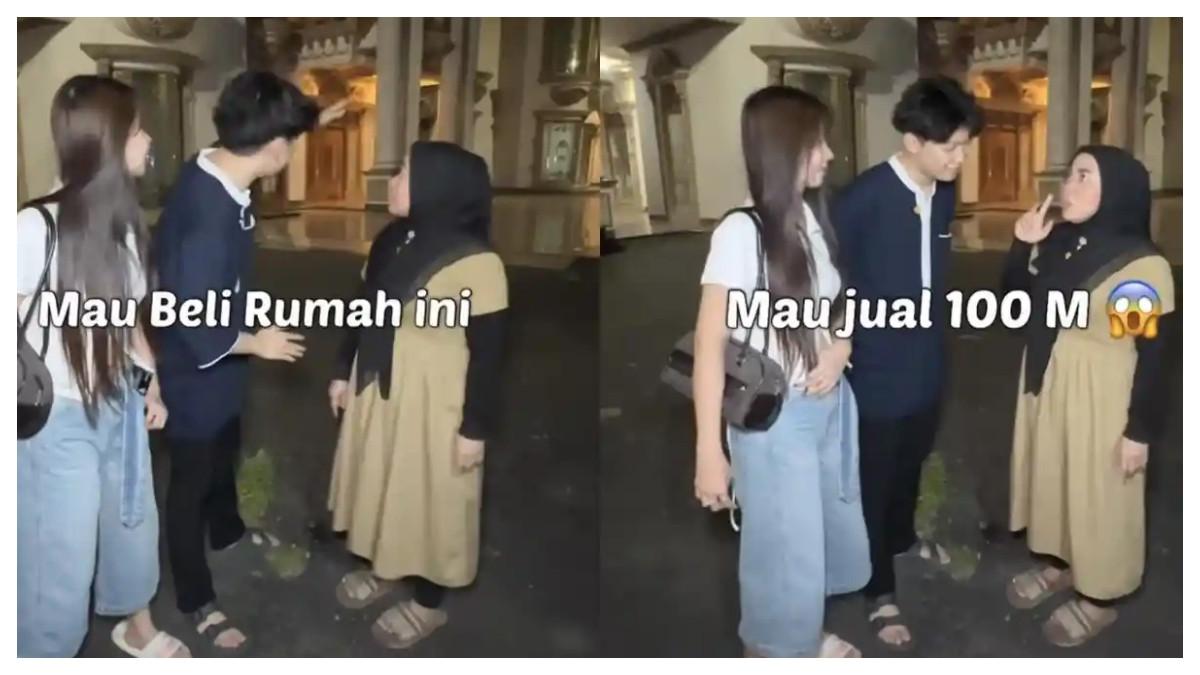 JUAL RUMAH - Muzdalifah mengaku mau jual rumah pada Willie Salim, foto dicapture 25 Oktober 2025. Rumah mewah milik pengusaha Muzdalifah kembali menjadi sorotan. Konon influencer Willie Salim mau membelinya Rp100 miliar. Benarkah jadi sarang jin?