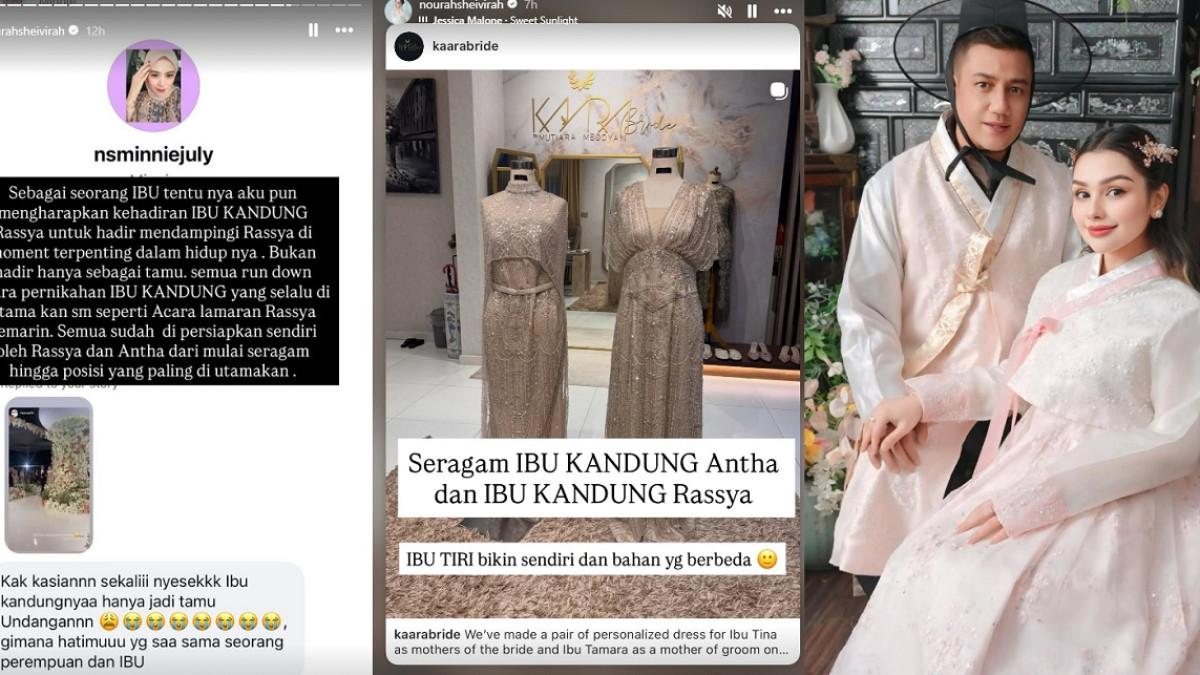 PERNIKAHAN TEUKU RASSYA - Nourah Sheivirah bantah rebut posisi Tamara Bleszynski di pernikahan Teuku Rassya