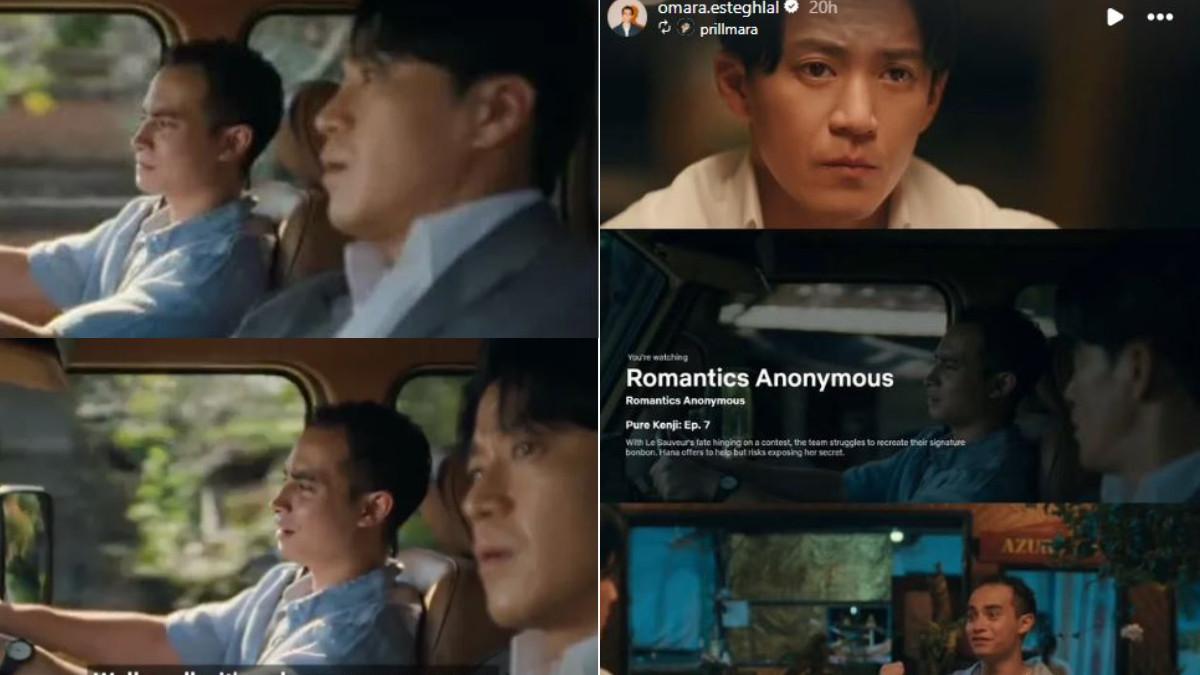 Omara Esteghlal tampil sebagai cameo di drakor Romantics Anonymous.