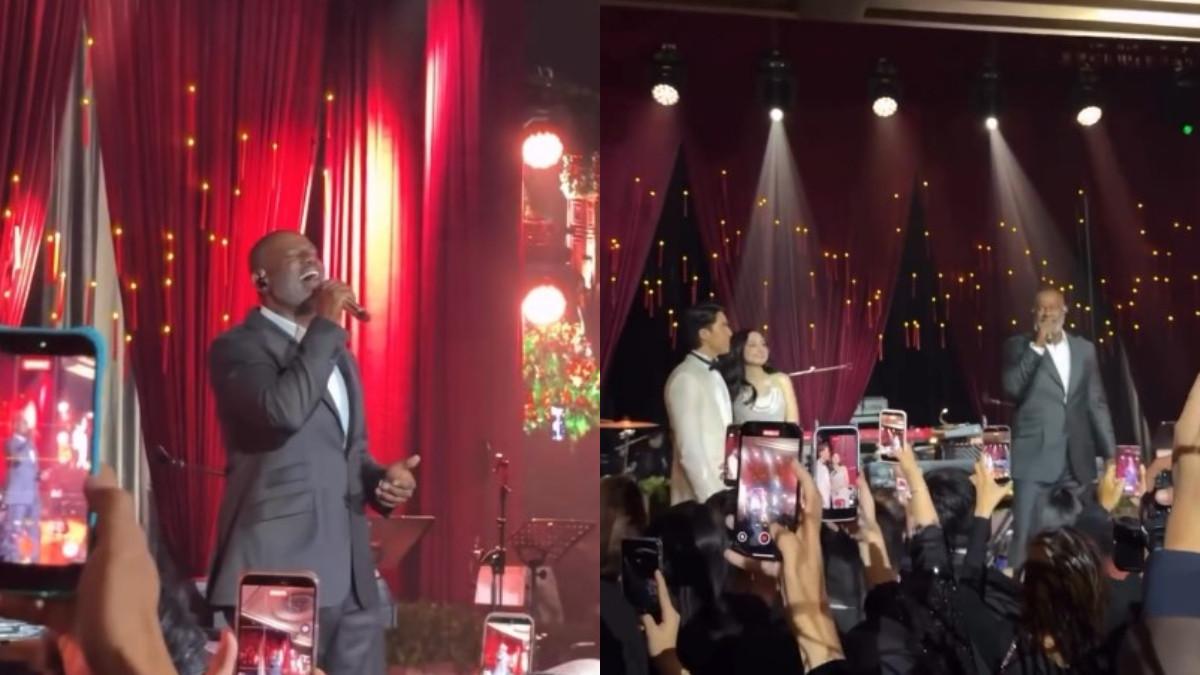 Penampilan Brian McKnight di resepsi pernikahan El Rumi dan Syifa Hadju memang langsung mencuri perhatian.