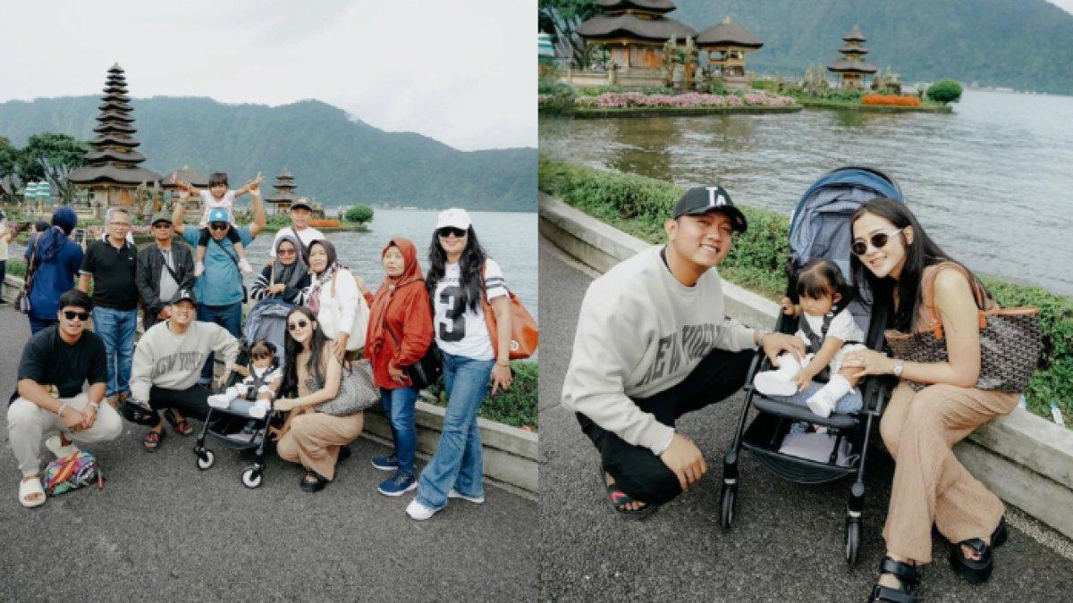 Ajak Keluarga Besar ke Bali, 5 Potret Liburan Denny Caknan & Istri, Pesona Ibu Bella Bonita Disorot