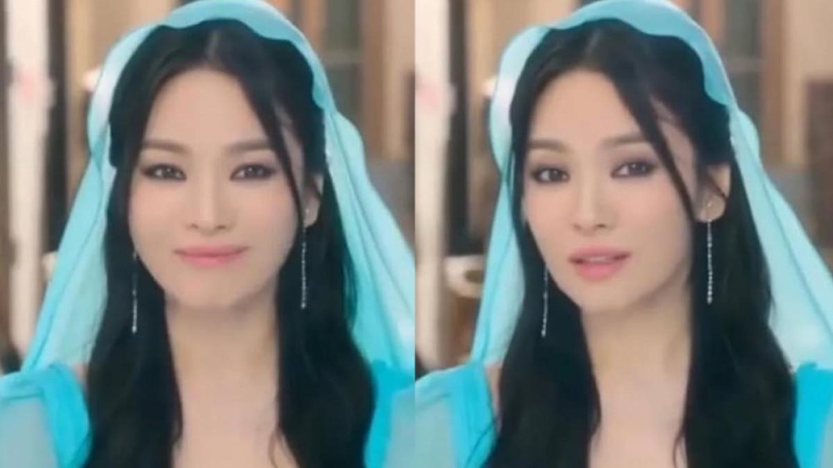 Potret cantik Song Hye Kyo jadi cameo di drama Korea Genie, Make a Wish.