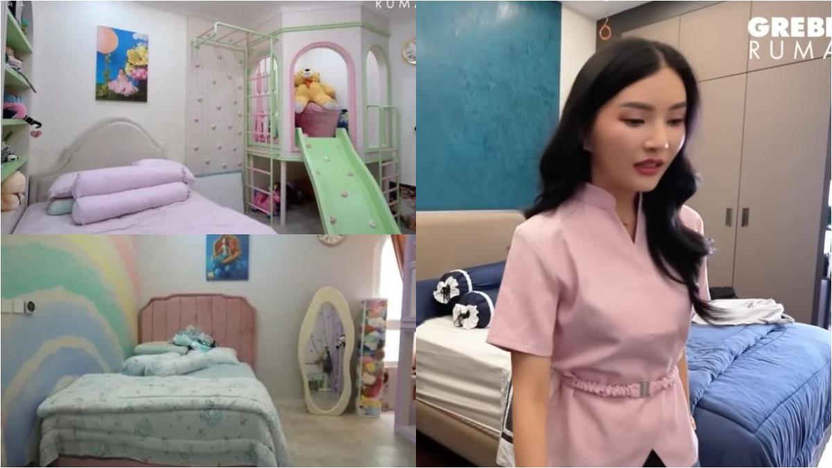 Potret kamar ketiga anak Sarwendah di rumah barunya.