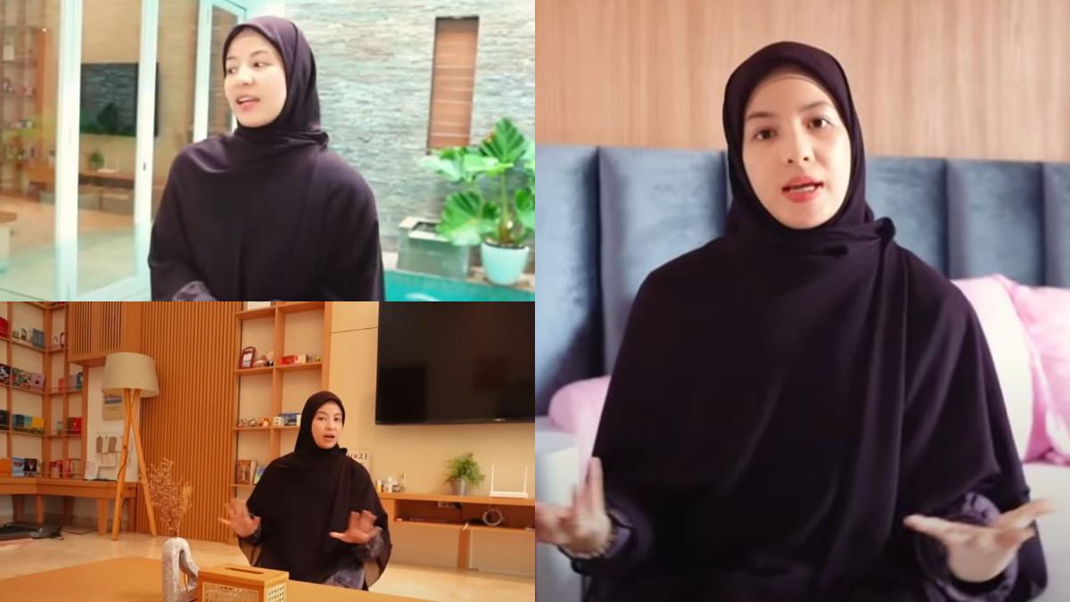 Potret rumah mewah Natasha Rizky, mengusung konsep minimalis Jepang.