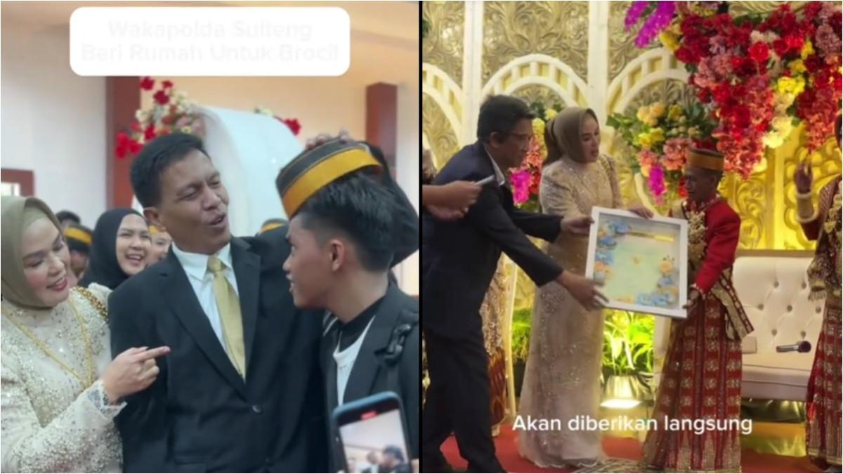 DAPAT HADIAH RUMAH -  Pria bernama asli Muhammad Arfan Sulseltara itu baru saja resmi melepas masa lajangnya dengan menikahi sang kekasih hati, Annisa Said.
