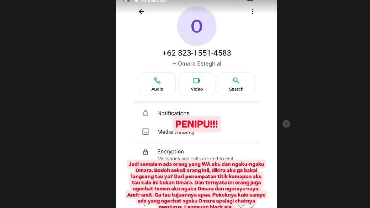 KORBAN PENIPUAN - Tak lama setelah unggahan tersebut, Prilly Latuconsina turut buka suara melalui Instagram Story-nya.