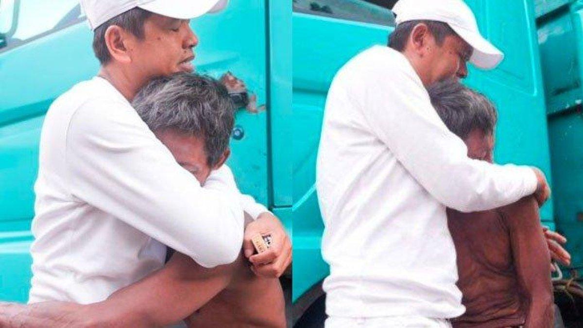 Kisah Sopir Truk Kerja 8 Hari Nonstop, Tak Ada Libur, Semangat Demi Kuliahkan Anak S2