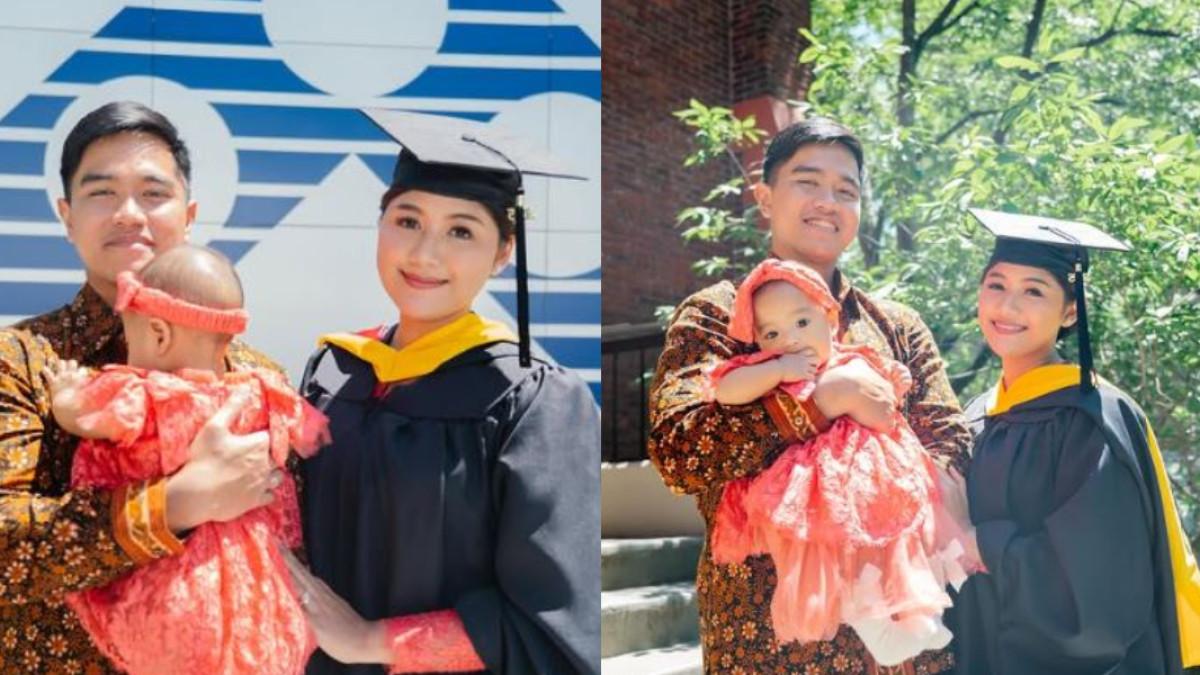 Erina berhasil meraih gelar Master of Science in Nonprofit Leadership dari School of Social Policy & Practice dengan Indeks Prestasi Kumulatif (IPK) sempurna, yakni 4.00.